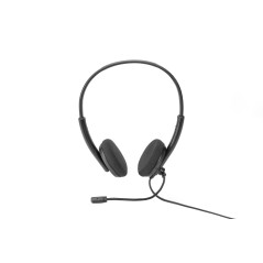 DIGITUS CUFFIE PER UFFICIO ON EAR CON RIDUZIONE DEL RUMORE, STEREO 3,5 MM