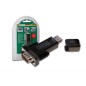 ADATTATORE DA PERSONAL COMPUTER USB 2.0 A PORTA SERIALE RS232 9 PIN MASCHIO