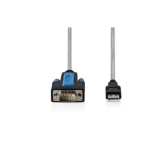 CAVO ADATTATORE DA USB 2.0 A RS232, 1,8 M, CHIPSET FTDI INTEGRATO