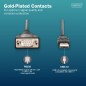 CAVO ADATTATORE DA USB 2.0 A RS232, 1,8 M, CHIPSET FTDI FT232RNL INTEGRATO