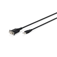 CAVO ADATTATORE DA USB 2.0 A RS232, 1,8 M, CHIPSET FTDI FT232RNL INTEGRATO