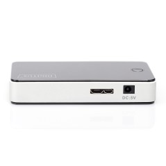 HUB 4 PORTE USB 3.0 CON ALIMENTATORE COLORE NERO