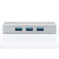 HUB USB 3.0 CON 3 PORTE USB 3.0 TIPO A E 1 PORTA TIPO C, CONNETTORE MASCHIO TIPO C