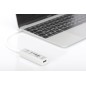 HUB OTG 3 PORTE TIPO C USB 2.0 CON LETTORE DI SCHEDE DIGITUS