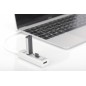 HUB OTG 3 PORTE TIPO C USB 2.0 CON LETTORE DI SCHEDE DIGITUS