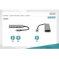 HUB USB-C 4 PORTE, 2X USB A + 2X USB-C