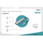 HUB USB-C 4 PORTE, 2X USB A + 2X USB-C
