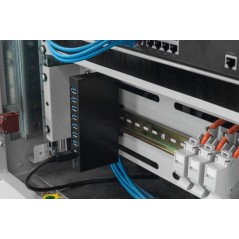 HUB USB 3.0 7 PORTE, INDUSTRIALE IN METALLO CON ALIMENTATORE INSTALLAZIONE DIN RAIL