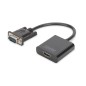 ADATTATORE PERSONAL COMPUTER VGA - MONITOR HDMI CON AUDIO DIGITUS