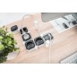 DIGITUS PRESA MULTIPLA FLESSIBILE DA 4 CON 2 ATTACCHI USB E INTERRUTTORE