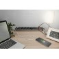 DIGITUS PRESA MULTIPLA OFFICE A 6 POSTI CON 3 PORTE USB