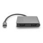 DIGITUS ADATTATORE GRAFICO USB TYPE-C HDMI 4K 2IN1
