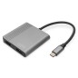 DIGITUS ADATTATORE GRAFICO USB TYPE-C HDMI 4K 2IN1