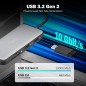 DOCKING STATION USB-C, 8 PORTE 2XHDMI, 3XUSB3.0, 1XRJ45, 1XSD, 1XMICROSD, 1XUSB-CPD
