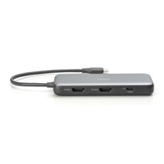 DOCKING STATION USB-C, 8 PORTE 2XHDMI, 3XUSB3.0, 1XRJ45, 1XSD, 1XMICROSD, 1XUSB-CPD