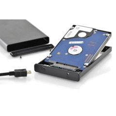 BOX ESTERNO USB 2.0 PER HDD/SSD 2,5" SATA I-II