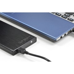 BOX ESTERNO USB 2.0 PER HDD/SSD 2,5" SATA I-II