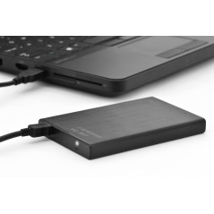 BOX ESTERNO USB 2.0 PER HDD/SSD 2,5" SATA I-II