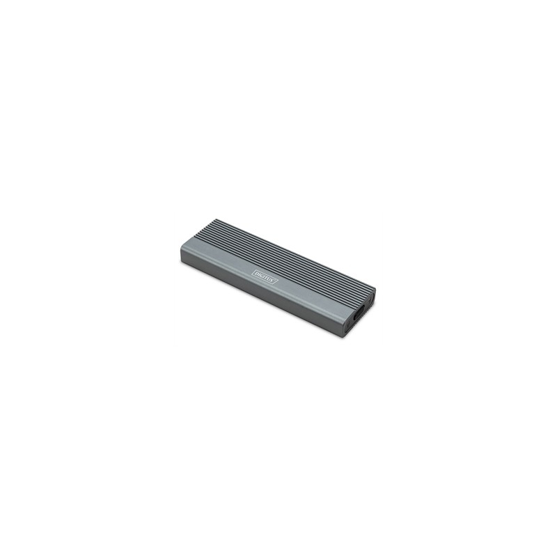DIGITUS ALLOGGIAMENTO PER DISCO RIGIDO USB M.2, SSD, ESTERNO, NVME , 10GBPS, USB 3.1 GEN2, ALLUMINIO, SENZA ATTREZZI