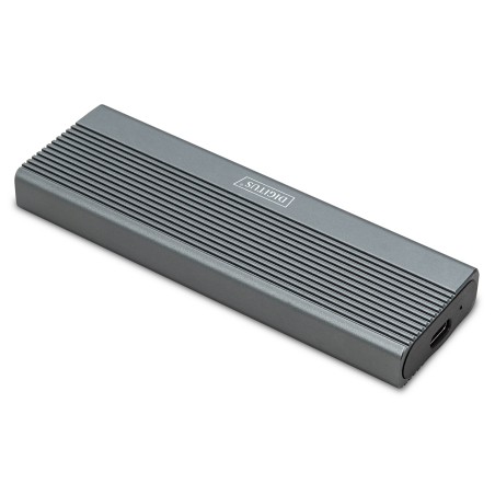 DIGITUS ALLOGGIAMENTO PER DISCO RIGIDO USB M.2, SSD, ESTERNO, NVME , 10GBPS, USB 3.1 GEN2, ALLUMINIO, SENZA ATTREZZI