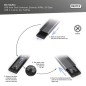 DIGITUS ALLOGGIAMENTO PER DISCO RIGIDO USB M.2, SSD, ESTERNO, NVME , 10GBPS, USB 3.1 GEN2, ALLUMINIO, SENZA ATTREZZI