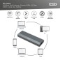 DIGITUS ALLOGGIAMENTO PER DISCO RIGIDO USB M.2, SSD, ESTERNO, NVME , 10GBPS, USB 3.1 GEN2, ALLUMINIO, SENZA ATTREZZI