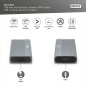 DIGITUS ALLOGGIAMENTO PER DISCO RIGIDO USB M.2, SSD, ESTERNO, SATA, 6GBPS, USB 3.1 GEN2, ALLUMINIO, SENZA ATTREZZI