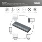 DIGITUS ALLOGGIAMENTO PER DISCO RIGIDO USB M.2, SSD, ESTERNO, NVME + SATA, 10 GBPS (NVME) 6 GBPS (SATA), USB3.1 GEN2, ALLUMINIO,