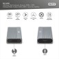 DIGITUS ALLOGGIAMENTO PER DISCO RIGIDO USB M.2, SSD, ESTERNO, NVME + SATA, 10 GBPS (NVME) 6 GBPS (SATA), USB3.1 GEN2, ALLUMINIO,