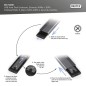 DIGITUS ALLOGGIAMENTO PER DISCO RIGIDO USB M.2, SSD, ESTERNO, NVME + SATA, 10 GBPS (NVME) 6 GBPS (SATA), USB3.1 GEN2, ALLUMINIO,