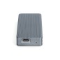 DIGITUS ALLOGGIAMENTO PER DISCO RIGIDO USB M.2, SSD, ESTERNO, NVME , 20GBPS, USB 3.2 GEN2X2, ALLUMINIO, INCL. MATERIALE DI FISSA