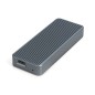 DIGITUS ALLOGGIAMENTO PER DISCO RIGIDO USB M.2, SSD, ESTERNO, NVME , 20GBPS, USB 3.2 GEN2X2, ALLUMINIO, INCL. MATERIALE DI FISSA