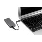 DIGITUS ALLOGGIAMENTO PER DISCO RIGIDO USB M.2, SSD, ESTERNO, NVME , 20GBPS, USB 3.2 GEN2X2, ALLUMINIO, INCL. MATERIALE DI FISSA