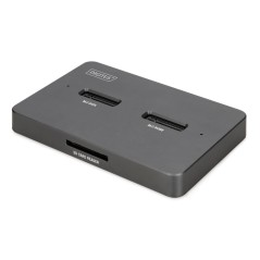 DIGITUS DOCKING STATION PER UNITÀ SSD M.2 NVME + M.2 SATA CON LETTORE DI SCHEDE SD EXPRESS, USB-C
