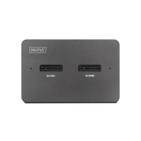 DIGITUS DOCKING STATION PER UNITÀ SSD M.2 NVME + M.2 SATA CON LETTORE DI SCHEDE SD EXPRESS, USB-C
