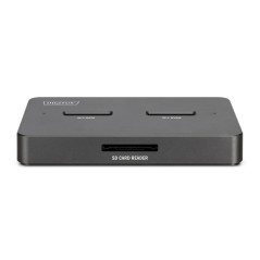 DIGITUS DOCKING STATION PER UNITÀ SSD M.2 NVME + M.2 SATA CON LETTORE DI SCHEDE SD EXPRESS, USB-C