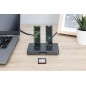 DIGITUS DOCKING STATION PER UNITÀ SSD M.2 NVME + M.2 SATA CON LETTORE DI SCHEDE SD EXPRESS, USB-C