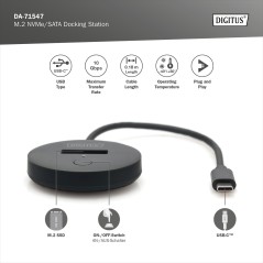 DOCKING STATION M.2 NVME/SATA