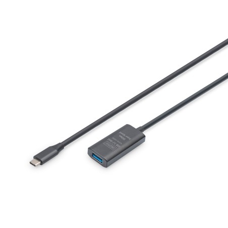 CAVO DI PROLUNGA ATTIVO USB 3.2 GEN1 5G, USB-C - USB-A, 5 MT
