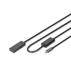 CAVO DI PROLUNGA ATTIVO USB 3.2 GEN1 5G, USB-C - USB-A, 10 MT