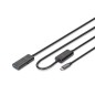 CAVO DI PROLUNGA ATTIVO USB 3.2 GEN1 5G, USB-C - USB-A, 10 MT