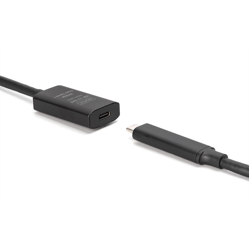 DIGITUS CAVO DI PROLUNGA ATTIVO USB 3.2 GEN2 10G, USB-C - USB-C, 5 M