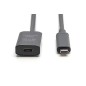DIGITUS CAVO DI PROLUNGA ATTIVO USB 3.2 GEN2 10G, USB-C - USB-C, 5 M