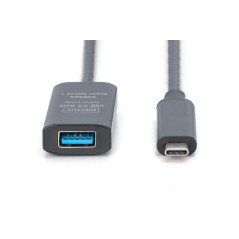 CAVO DI PROLUNGA ATTIVO USB 3.2 GEN2 10G, USB-C - USB-A, 5 MT