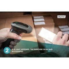 DIGITUS LETTORE CODICI A BARRE 2D BLUETOOTH PER CODICI QR