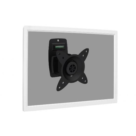 SUPPORTO A PARETE A UNO SNODO PER SCHERMI FINO A 27 (15KG)