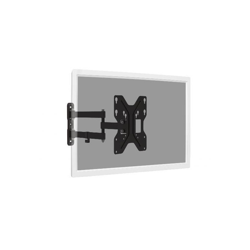 SUPPORTO A PARETE A DUE SNODI PER SCHERMI LED/LCD