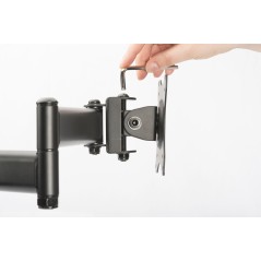 SUPPORTO UNIVERSALE PER 4 MONITOR CON INSTALLAZIONE TRAMITE SUPPORTO/MORSETTO