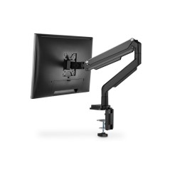 SUPPORTO A INCASTRO CON MOLLA A GAS PER MONITOR 17"-32", 9 KG (MAX), NERO