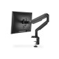 SUPPORTO A INCASTRO CON MOLLA A GAS PER MONITOR 17"-32", 9 KG (MAX), NERO